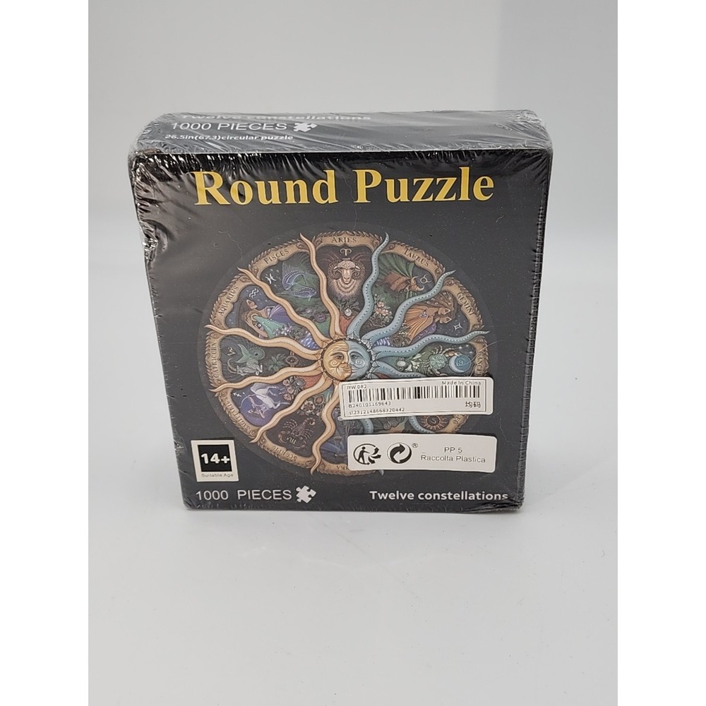 Constellation Zodiac Horoscope Jigsaw Puzzle 1000 Pieces Sun Moon Sealed